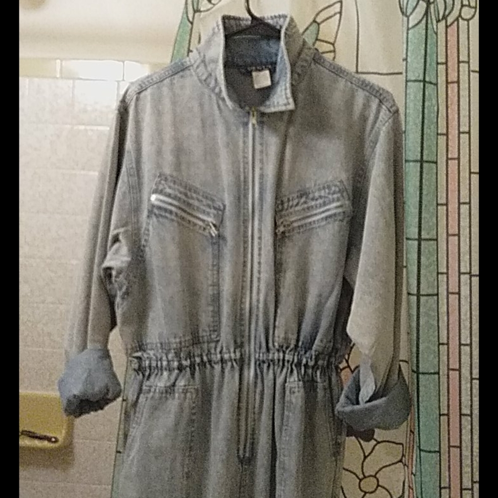 Denim jumpsuit